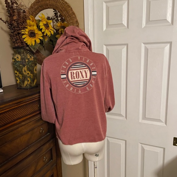 Women’s Roxy zip hoody good vibes sweatshirt - Picture 3 of 5